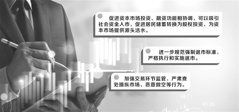 做好四方面工作 促进资本市场投融资功能相协调 要闻 第1张-壹财信